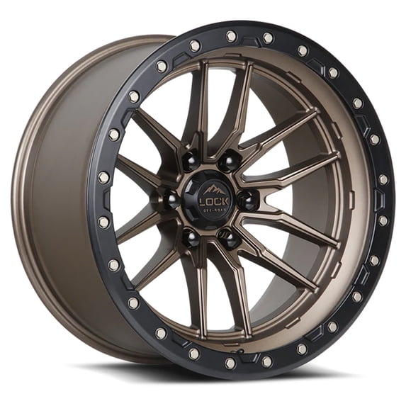 Lock Off-Road KRAWLER 20X10 8X170 -18mm Matte Bronze Wheel Rim 20" Inch
