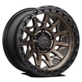 thumbnail image 1 of Lock Off-Road Lunatic Matte Bronze with Matte Black Ring 9-17, 1 of 3