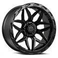 thumbnail image 1 of Lock Off-Road MATRIX 17X9 6X135/139.7 -12mm Matte Black Wheel Rim 17" Inch, 1 of 3