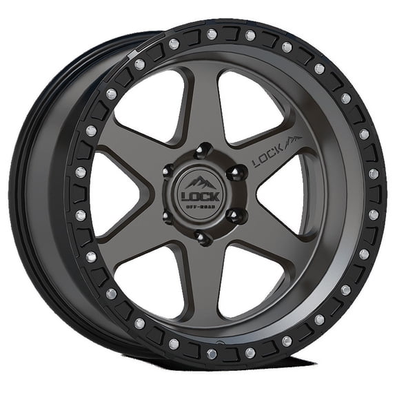 Lock Off-Road Olympus Matte Grey with Matte Black Ring 9-18