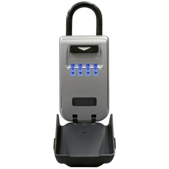 Lock Outdoor Key Safe Box Keys Storage Box Padlock Use Light Up Dials Password Lock Keys Hook Security Organizer Boxes ,Upgraded Security Combination Lock