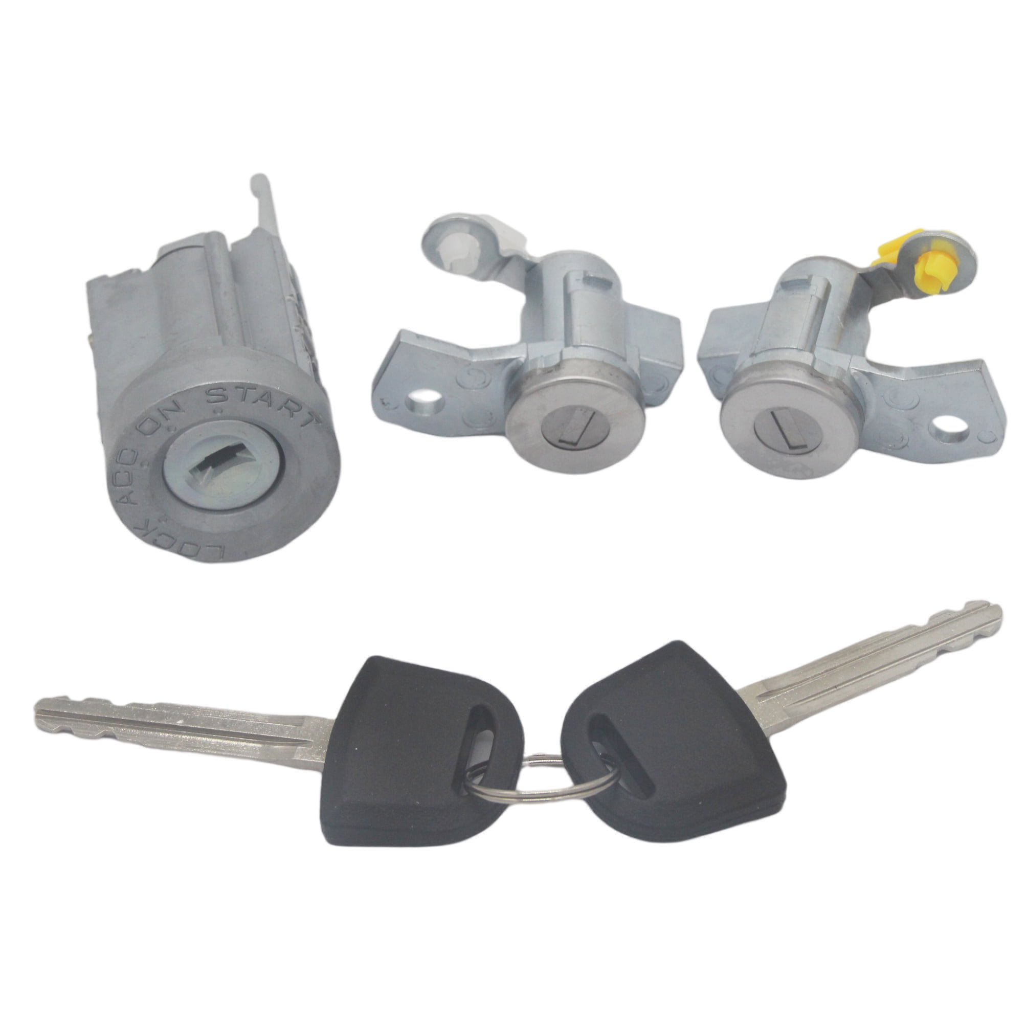 Lock Set - Left Right Door Lock Cylinder Key Set, Ignition Switch AL214 ...