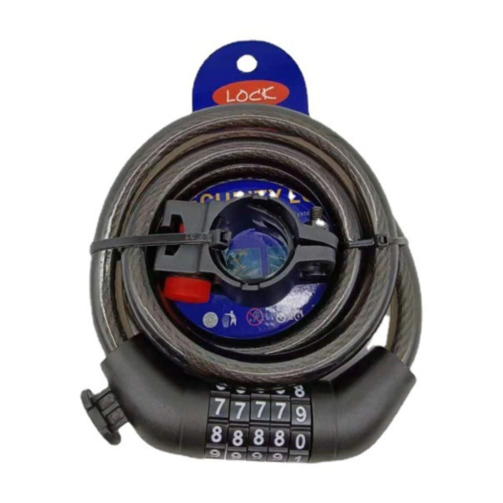 Lock Set Your Own Combination Bike Lock Resettable Combo Combination