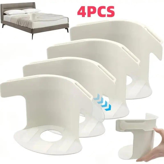 Lock Sheet Holders Set of 4, HeavyDuty Bed Sheet Holders with Straps, Keep Sheets Firm &Tight,Corner Fitted for All Mattress Sizes Bedsheet Clip Durable Bedding Accessories