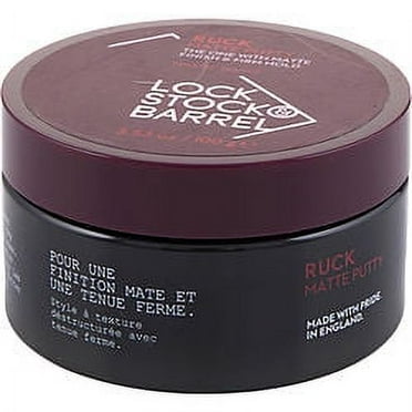 Lock Stock & Barrel Ruck | Shaping Putty with Firm Hold and Matte Finish for Men, 3.53oz