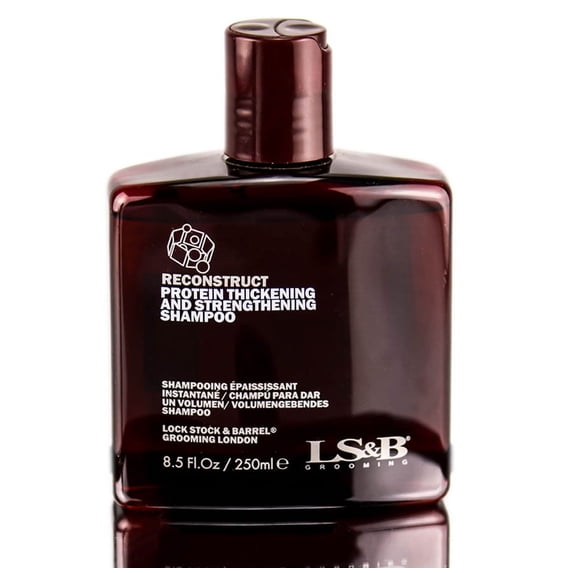 Lock Stock and Barrel LS&B Reconstruct Protein Thickening and Strengthening Shampoo (Size : 8.5 oz)