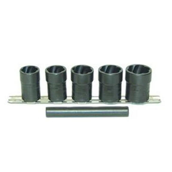 Lock Technology .5 in. Drive 6 Piece Twist Socket Removal Kit
