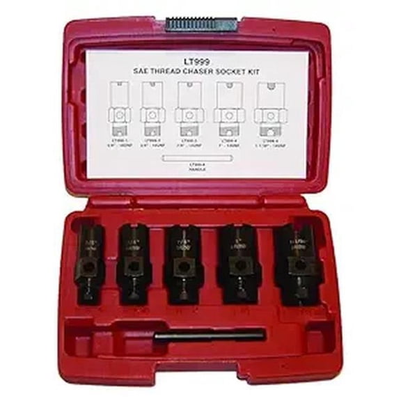 Lock Technology - Ach LT999 SAE Thread Chaser Socket Kit