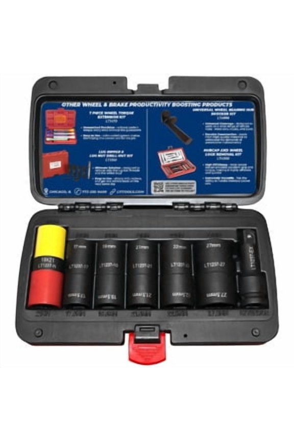 LT1237 7 Piece 1/2" Drive Flip SocketSet