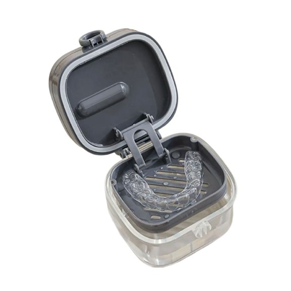Lock Teeth Aligner Case Removable Dishwasher Safe Designs