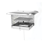 Lock-Top II 13" x 17" Chimney Cap/damper 3/4"