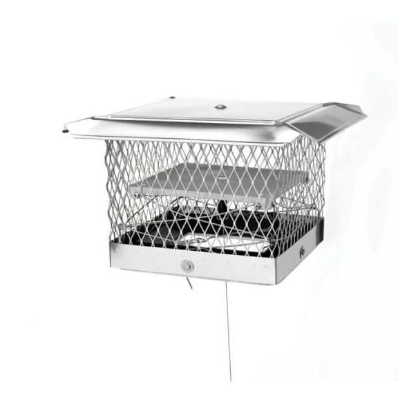 Lock-Top II 13" x 17" Chimney Cap/damper 3/4"