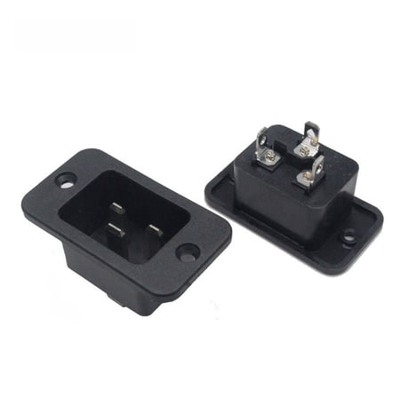 Lock Type C20 Power Socket 20A 250VAC, PA66 Housing With Tin-Plated Copper Terminals For Energy Storage Cabinet, UL CUL CCC ENEC Certified Electrical Outlet