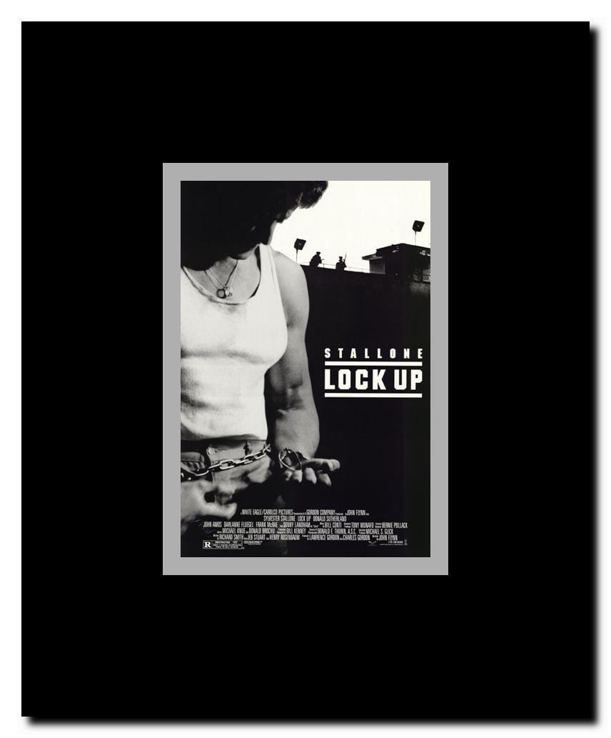 Lock Up Framed Movie Poster