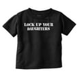 thumbnail image 1 of Lock Up Your Daughters Funny Son Youth T Shirt Tee Boys Infant Toddler Brisco Brands 12M, 1 of 5