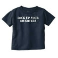 thumbnail image 1 of Lock Up Your Daughters Funny Son Youth T Shirt Tee Boys Infant Toddler Brisco Brands 24M, 1 of 5