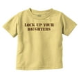thumbnail image 1 of Lock Up Your Daughters Funny Son Youth T Shirt Tee Boys Infant Toddler Brisco Brands 5T, 1 of 5