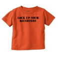 thumbnail image 1 of Lock Up Your Daughters Funny Son Youth T Shirt Tee Boys Infant Toddler Brisco Brands 5T, 1 of 5