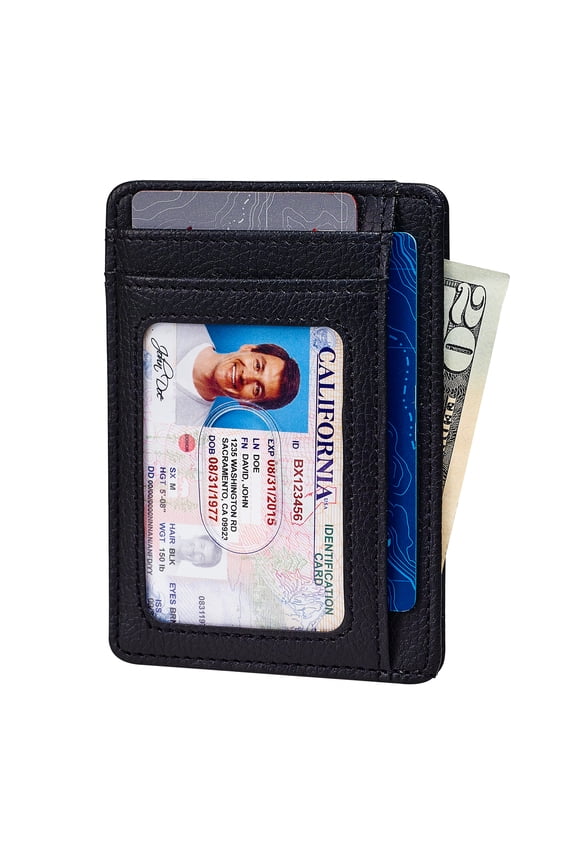 RFID Blocking Unisex Wallet, Black