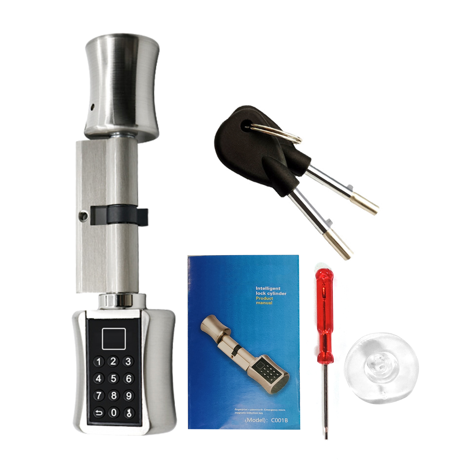 Lock cylinder,Door Wooden Doors Lock 3 Key Keypad Door Lock Style Door