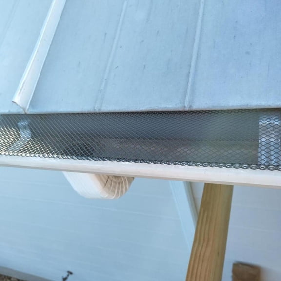 Lock-in Gutter Guard 6 x 216FT, Durable Coated Steel Gutter Guard, Micro-Mesh Gutter Filter, Fits 4, 5, and 6 K-Type Gutters