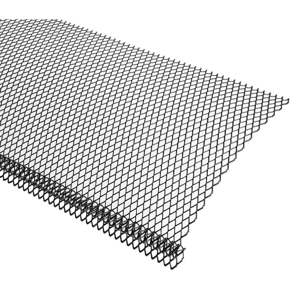 Lock-in Gutter Guard Pack of 40-6 x 120 ft Durable Stainless Steel Leaf Gutter Guards Micro Mesh Gutter Screens Gutter Protection Covers Fit K Style Gutter, Black
