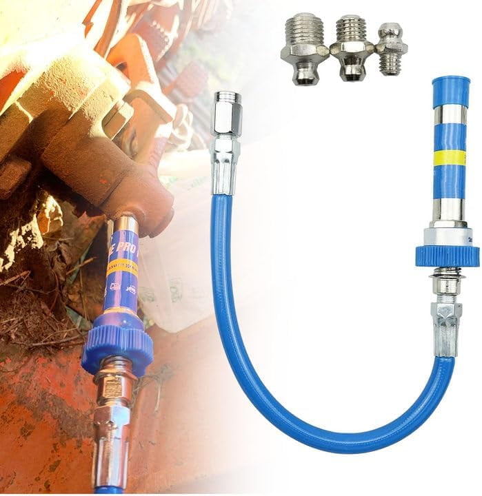 Lockon High Pressure Grease Coupler, Grease Gun Fittings Extensions