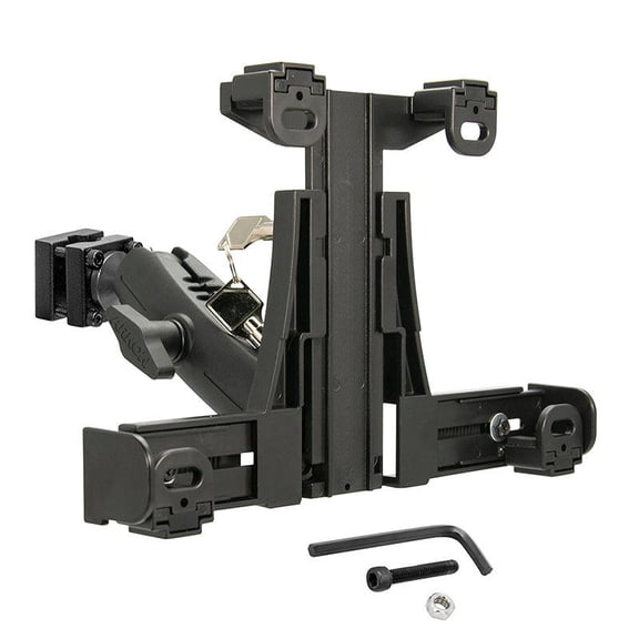 LockVise Locking Car Headrest Tablet Mount