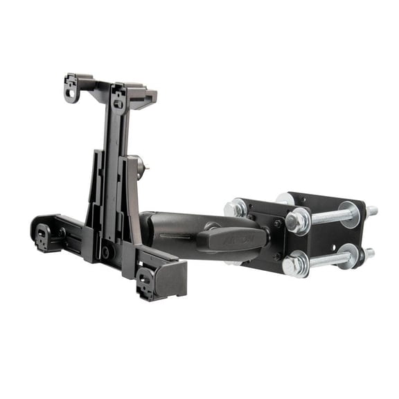 LockVise Locking Forklift Front Guard Tablet Mount with 5" Robust Shaft