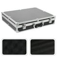thumbnail image 1 of TOYMYTOY Black Aluminum Alloy Tools Case with Handle Portable Storage Container, 1 of 6