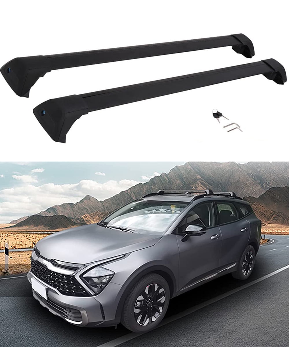 Lockable Cross Bars Roof Rack Fit for 2023 Kia Sportage X-Line AWD ...