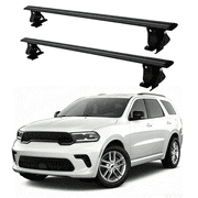 Lockable Crossbars W/O Roof Rail Rack for Dodge Durango 2011-2026, Rooftop Cargo Carrier Luggage Rack Crossbar, Silver