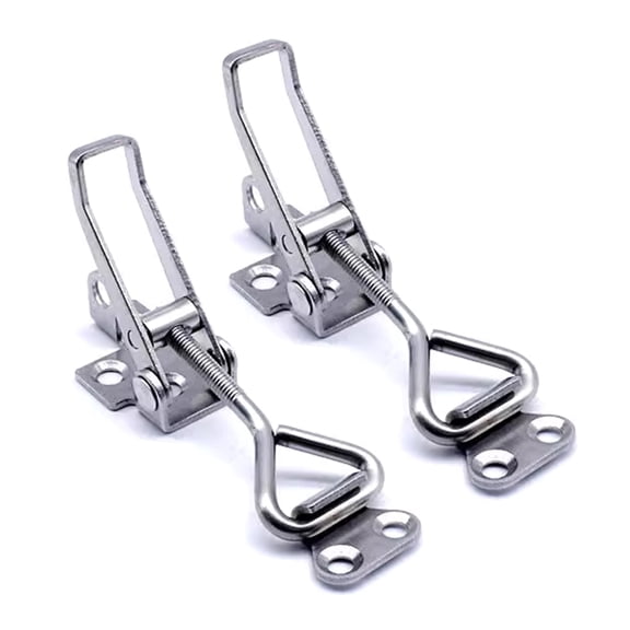 Lockable Fasteners Secure & Safe Locking set for Secure Closure on Cabinets