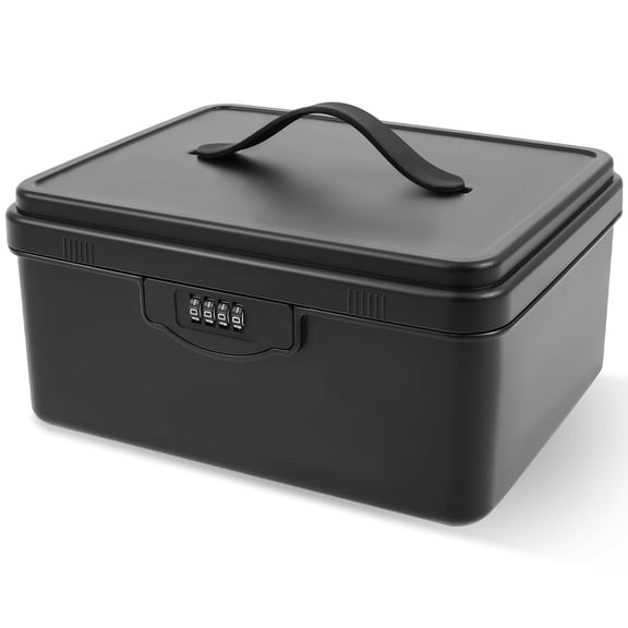 Lockable Medicine Box Medication Lockable Container for Refrigerator with Code Locking Box for Medicine Phone Office Document Safety