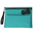 thumbnail image 1 of Lockable Money Storage Bag, Zipper Cash Deposit Pouch, 11.4X8.6inch Secure Valuable Protection Bag, Business Fund Carrying Container, Document Safety Storage Pocket, Travel Private Item Organizer, 1 of 8