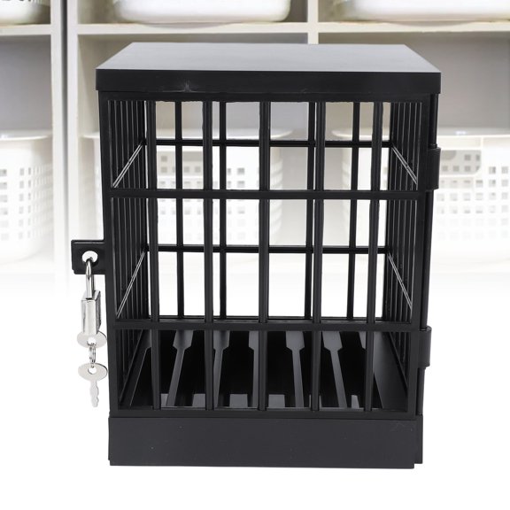 Lockable Phone Cage For Family Time, Plastic Mobile Phone Prison For Classroom Parties, Includes Keys