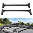 thumbnail image 1 of Lockable Roof Rack Cross Bar Cargo Carrier Black Fit For 2021 2022 2023 2024 Nissan Rogue, 1 of 7