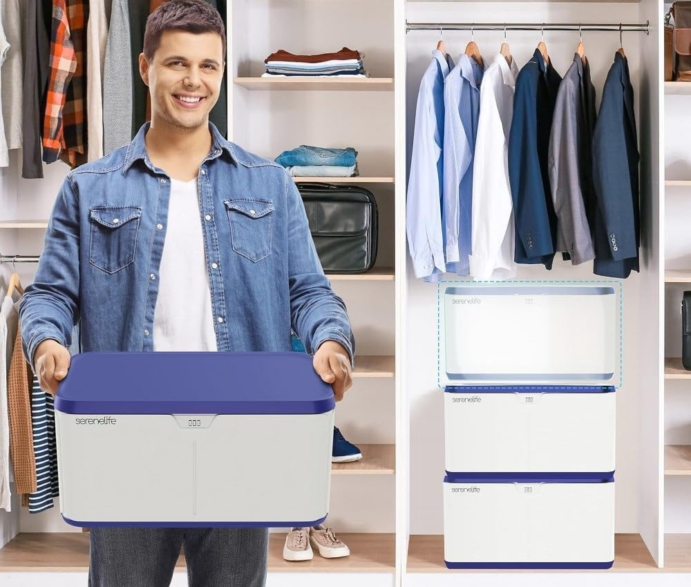 Lockable Storage Box, 8 Gallon Capacity Storage Trunk with Combination ...