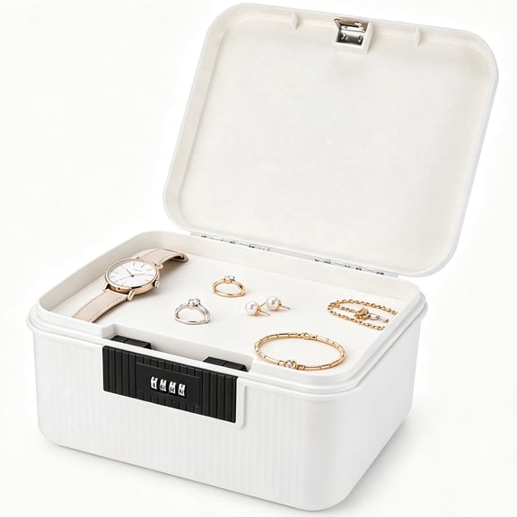 Combination Lock Storage Box for Home