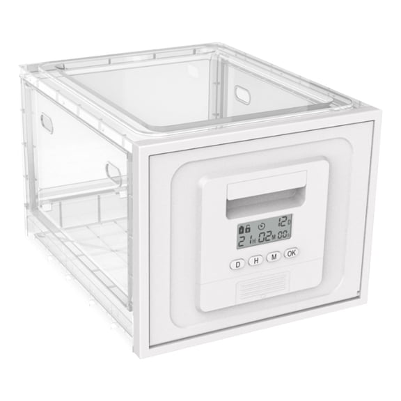 Lockable Storage with Combination Code for Home School Snacks Phone Food Management Secure Container
