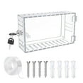 thumbnail image 1 of Lockable Thermostat Locks Box with Key Clear Thermostat Guard Protective Covers Replacement Thermostat Guard Enduring, 1 of 8