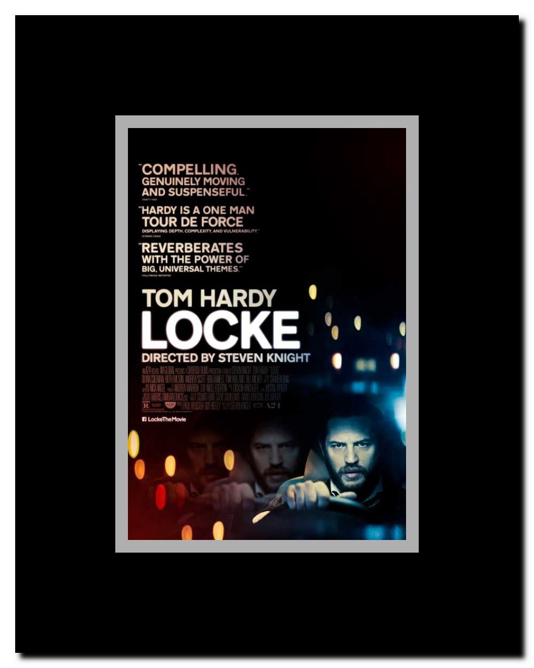 Locke Framed Movie Poster