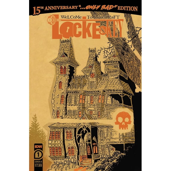 Locke & Key Welcome To Lovecraft Ann Ed #1 Cvr B Gane (mr) Idw-prh Comic Book