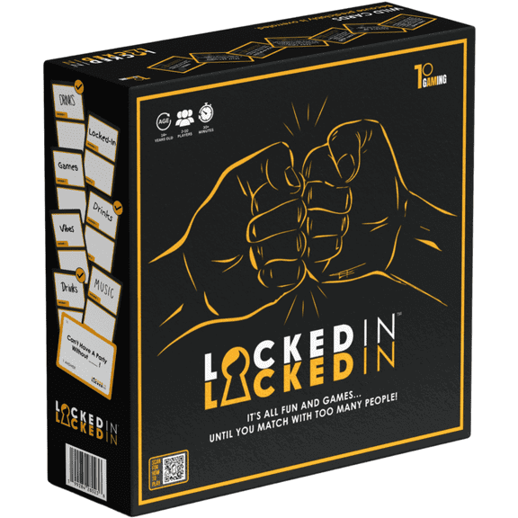 Locked-In Party Card Game 400 Prompts for Game Night, Parties & Icebreakers 210 Players