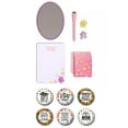 thumbnail image 1 of Locker Kit: Mirror, White Board, Pencil Cup and 6 Inspirational Magnets (Pink Flowers - 12 Piece Kit), 1 of 5