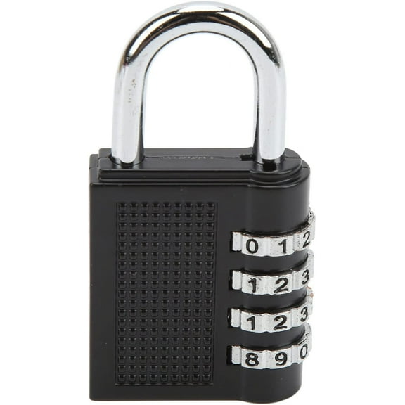 Combination Lock, 4 Digit Locker Locks Outdoor Waterproof Combination Padlock for Gym, School, Gates, Fence and Storage
