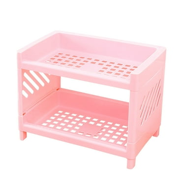 Locker Shelf,Locker Organizer,Table Shelf Organizer,Adjustable Plastic Storage Rack Shelf Square Basket Desk Stand Table Storage Organizer Shelves,Locker Organize Accessories include Plastic Shelf