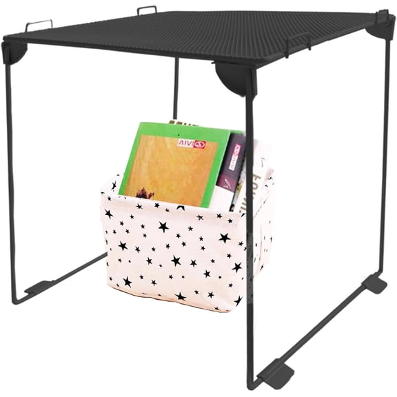 Locker shelf with pocket-pink