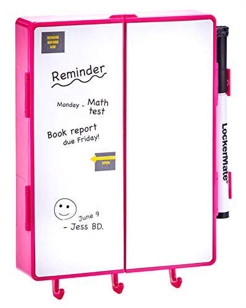 LockerMate Locker Vanity, Whiteboard and Mirror with Light