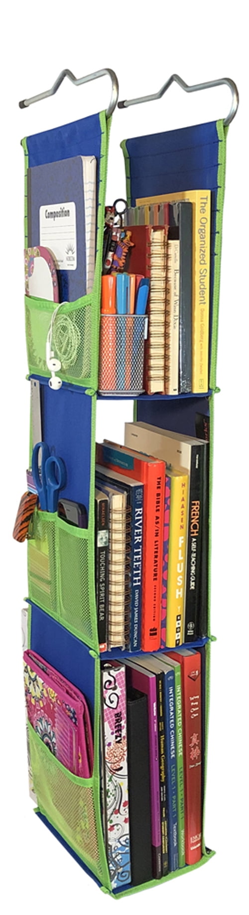 LockerWorks 3 Shelf Adjustable Hanging Locker Organizer